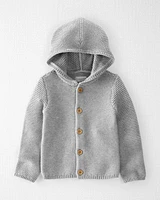 Toddler Organic Signature Stitch Cardigan