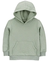 Toddler Pullover Doubleknit Hoodie - Green