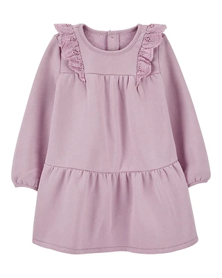 Toddler Long-Sleeve Fleece Dress