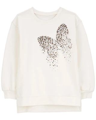 Kid Butterfly Fleece Sweatshirt