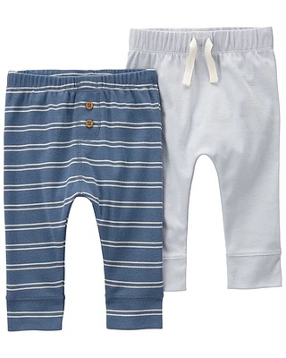 Baby 2-Pack Pull-On Pants