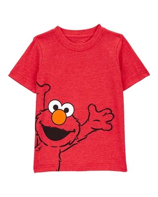 Toddler Sesame Street™ Elmo Short-Sleeve Graphic Tee - Red