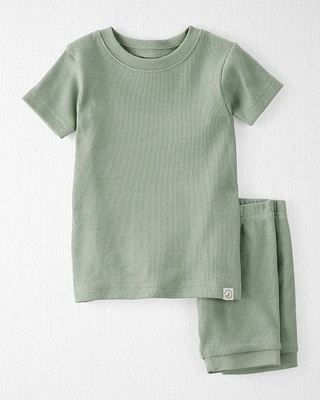 Baby Organic Cotton Pyjamas Set Green