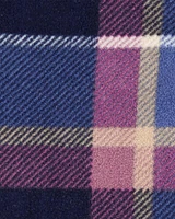 3-Piece Plaid Little Vest Set