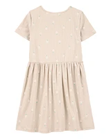 Kid Floral Short-Sleeve Dress