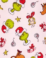 2-Piece Christmas Grinch Fleece-Lined Pyjamas