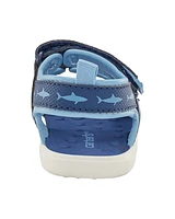Baby Every Step® First Walker Shark Sandals - Blue