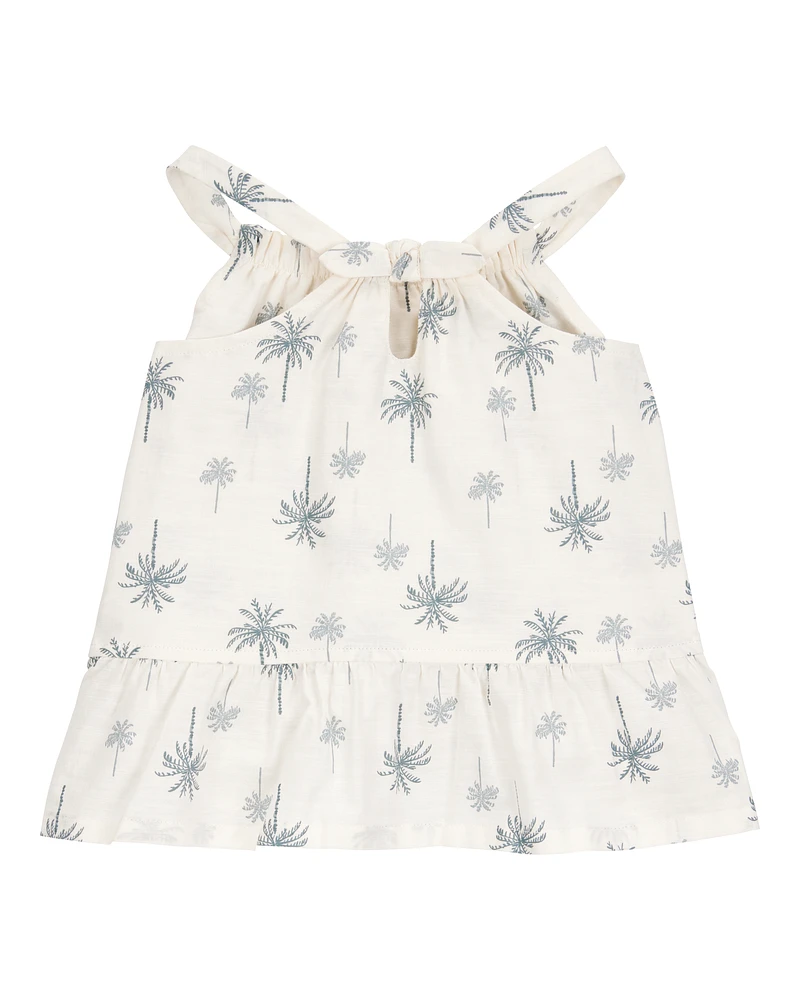 Toddler 2-Piece Palm Tree  Floral Set