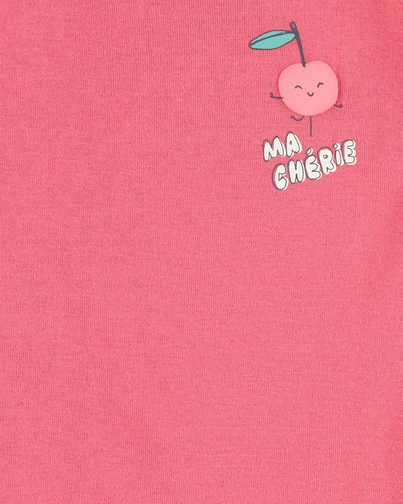 Baby 4-Piece Cherry Cotton Pyjamas