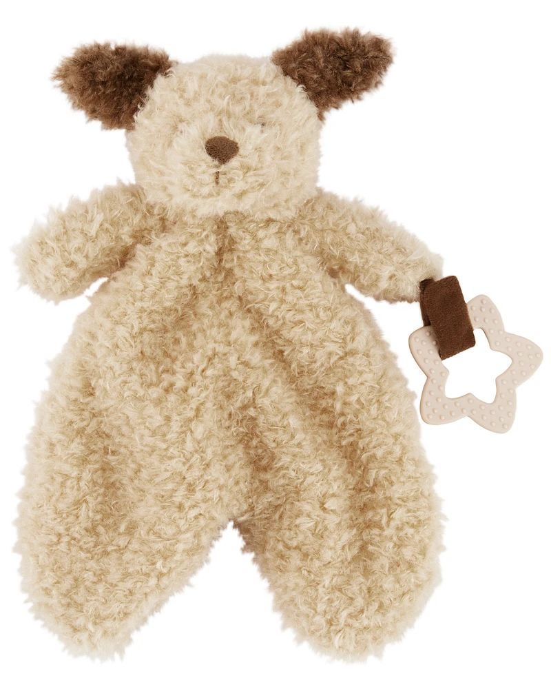 Baby Puppy Plush With Teether