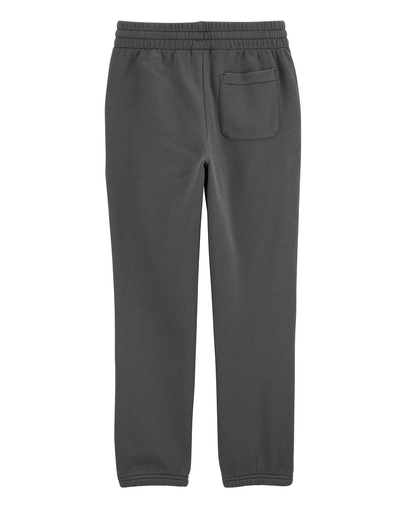 Kid Pull-On Fleece Pants