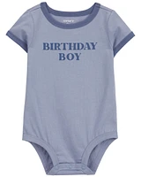 Baby Birthday Boy Bodysuit