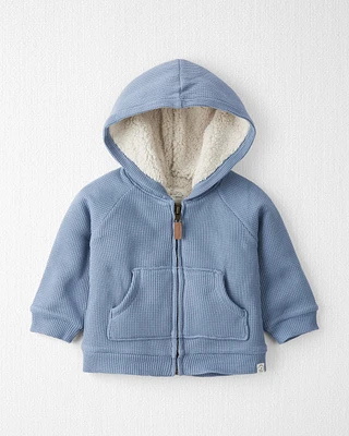 Baby Sherpa Lined Jacket Made with Organic Cotton