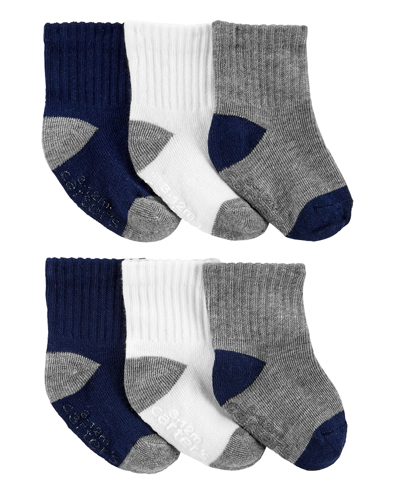 Toddler 6-Pack Crew Socks