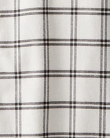 Kid 2-Piece Layered-Look Button-Down Hooded Tee
