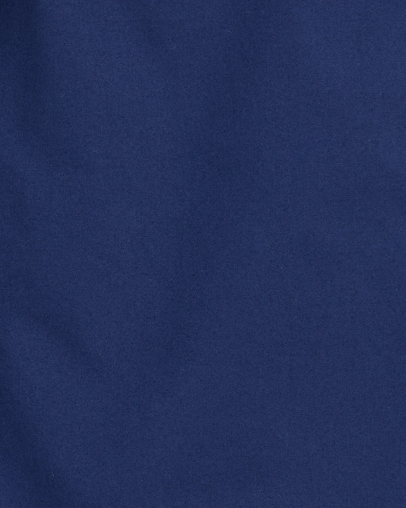 Boys Pull-On Poplin Shorts - Navy