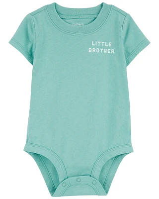 Little Brother Cotton Bodysuit