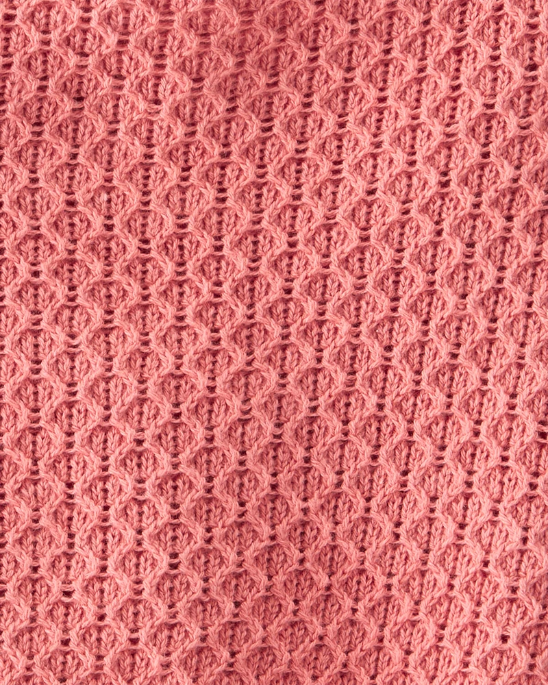 Baby 2-Piece Organic Cotton Crotchet Knit Set