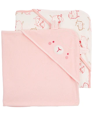 Baby 2-Pack Hooded Towels