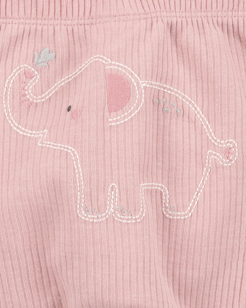 Baby 3-Piece Elephant Little Character Set®- Pink