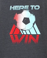 Kid Soccer Graphic Tee