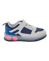 Toddler Light-Up Casual Sneakers - White/Navy