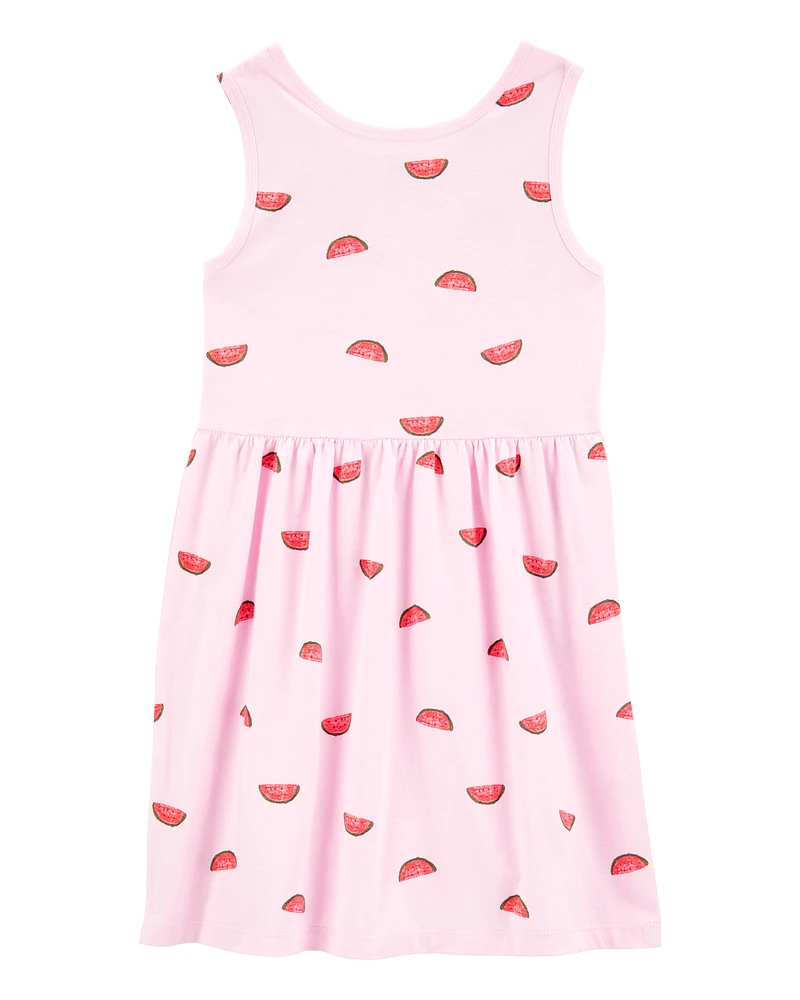 Kid Watermelon Tank Dress