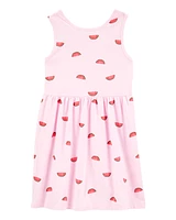 Kid Watermelon Tank Dress