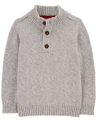 Toddler Pullover Ribbed Sweater