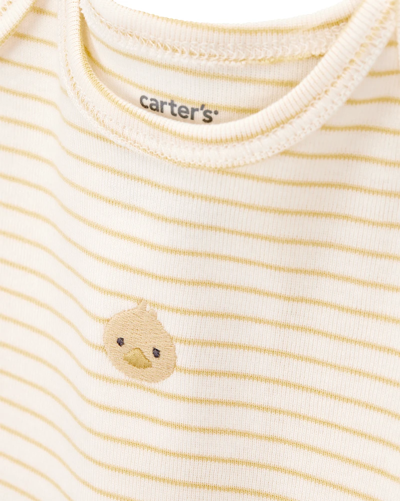 Baby 3-Piece Duck Little Cardigan Set