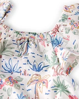 Toddler 2-Piece Organic Cotton Tropical Set