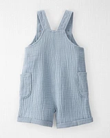 Toddler Organic Cotton Gauze Shortall