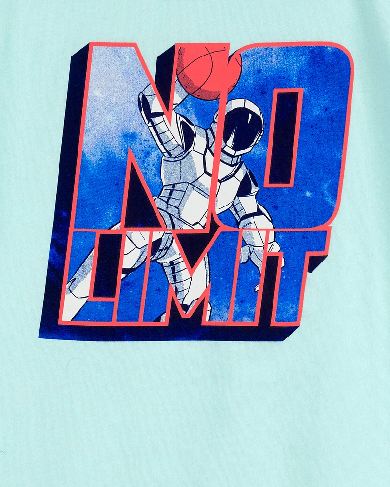 Astronaut Basketball Graphic Tee