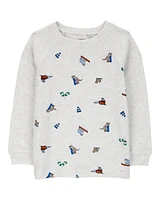 Baby Winter Animals Thermal Graphic Tee