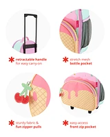 Kid Spark Style Kids Carry On Rolling Luggage - Ice Cream