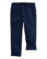 Baby Pull-On Poplin Pants