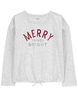 Kid Merry And Bright Flutter Top