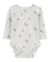 Baby Penguin Thermal Long-Sleeve Bodysuit