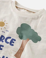 Baby Organic Cotton Force of Nature Graphic Tee