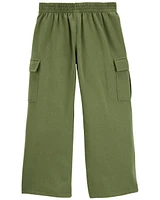 Kid Pull-On French Terry Cargo Pants