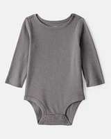 Baby Girl 2-Piece Leopard Print Long-Sleeve Dress Set