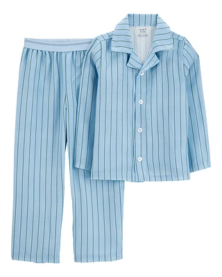 Kid Striped Loose Fit 2-Piece Pyjamas