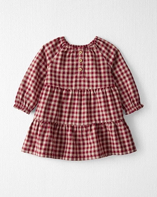 Baby Cozy Tiered Dress Made with Organic Cotton