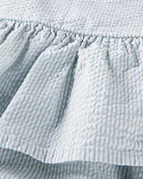 Baby Organic Cotton Seersucker Sunsuit