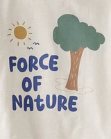 Baby Organic Cotton Force of Nature Graphic Tee