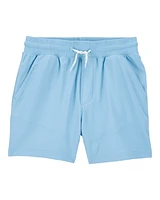 Kid Solid Woven Shorts