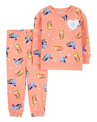 Baby 2-Piece Bluey Sweatshirt & Pant Set