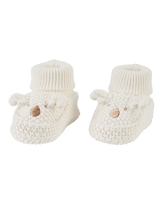 Baby Koala Crochet Booties