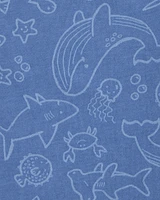 Toddler Sea Animals Graphic Tank - Blue