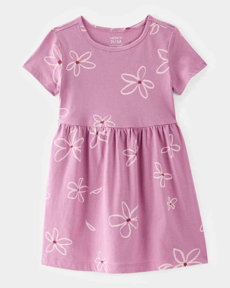 Toddler Flower Print Dress